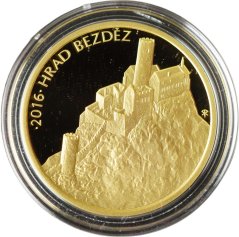 2016 - 5 000 Kč Bezděz Proof