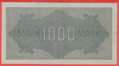 Německo - 1000 mark 15.9.1922 - série Ab-MM