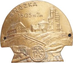 Sněžka 1605 m. ČKT