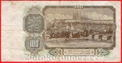 100 kčs 1953 TK-český číslovač
