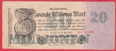Německo - 20.000.000 mark 25.7.1923 - série 22D