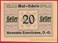 Tumeltsham - 20 haléřů - 1920