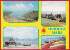 Liptovská Mara - přehrada a čluny