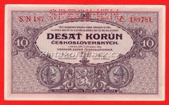 10 korun 1927  s. N 187
