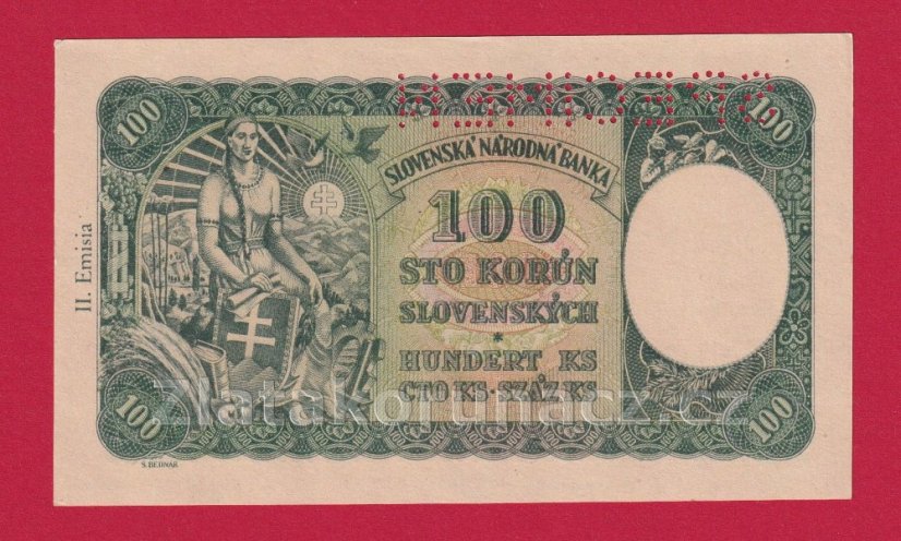 100,- Ks 1940  -  II.vydání A 9