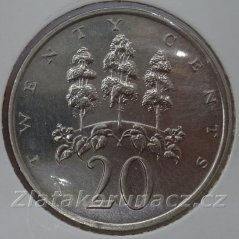 Jamajka - 20 cents 1989