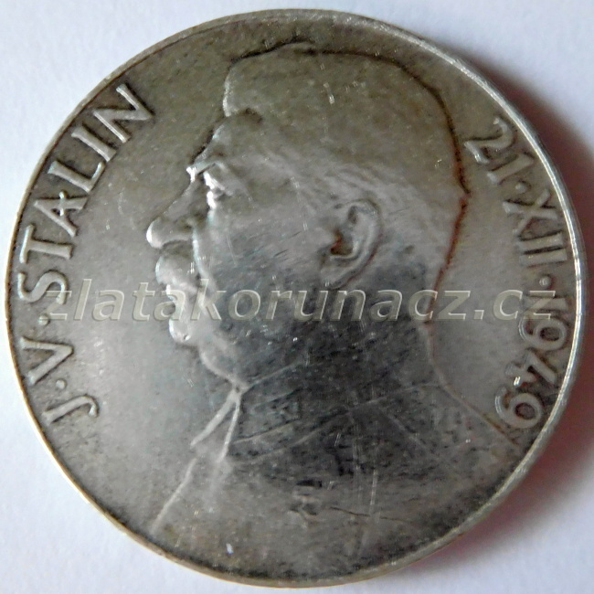 70.výr.nar.J.V.Stalin - 50 Kčs 1949