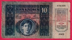 10 K 2.1. 1915 - kolkovaná-č. 1142