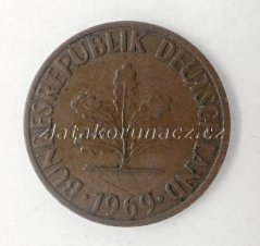 NSR - 1 Pfennig 1969 F