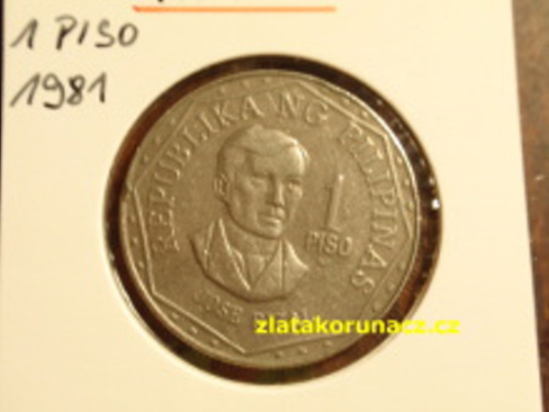 Filipiny - 1 Piso 1981