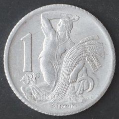 1 koruna 1951