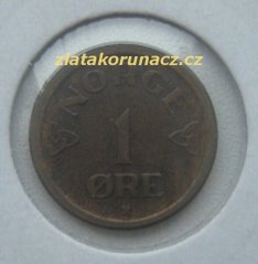 Norsko - 1 Ore 1957