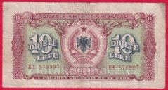 Albánie - 10 Lekë 1949