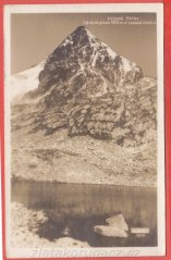 Vysoké Tatry - Ladové pleso 1953m. a Vysoká 2565 m.