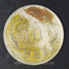 Dánsko - 10 ore 1904  VBP