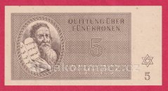 5 K - Terezínská poukázka A 009