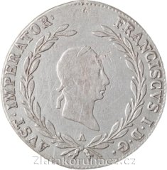 20 krejcar 1827 A