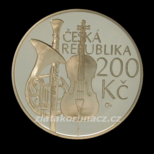 2011 - 200Kč - Zahájení výuky na pražské konzervatoři Standard