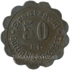 Německo - Stettin - 50 pfennig 1920