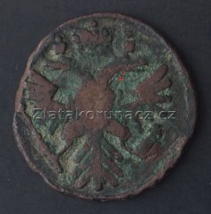 Rusko - 1 denga 1738