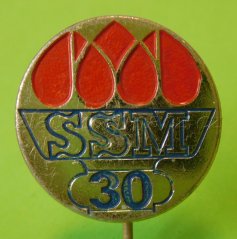 SSM - 30 - červenomodrý