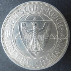 Německo - Výmar - 3 marka 1930 A-Rýn