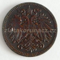 1 haléř F.J.I.-1909
