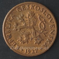 5 haléř 1927