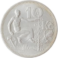 Desetikoruna - 10 Kč 1932