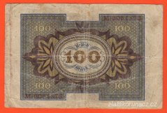 Německo - 100 Mark 1.11.1920 - série M-D