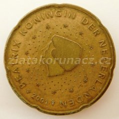 Holandsko - 20 Cent 2001