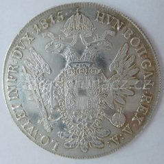 1 tolar konvenční 1815 C