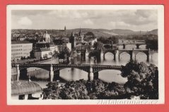 Praha - pohled na Vltavou