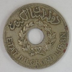 Libanon - 1 Piastre 1933