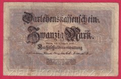 Německo - 20 mark 5.8.1914 - série E