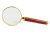 Lupa Magnifier 36 mm -  lupa s dřevěnou rukojetí