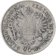 20 Krejcar 1840 A
