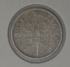 Finsko - 5 penniä 1978