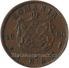 Rumunsko - 1 bani 1900 B