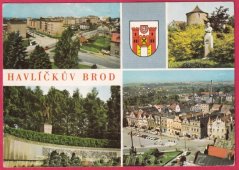 Havlíčkův Brod - sídliště, pomník, celkový pohled