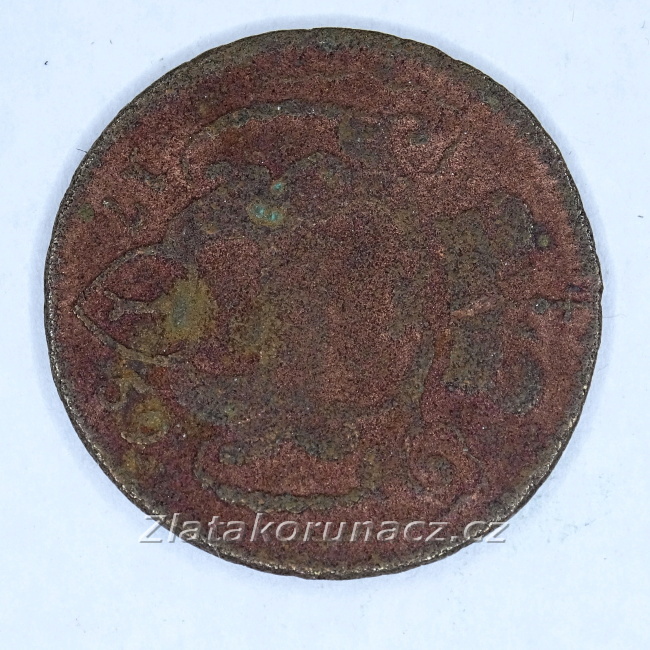 Fenik-1/4 krejcar 1759 bz.-varianta I.