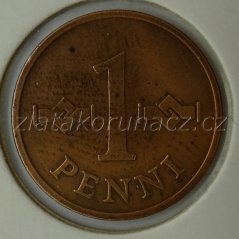 Finsko - 1 penni 1969