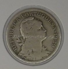 Portugalsko - 50 centavos 1929