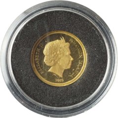 Zlatá mince - Šalamounovy ostrovy 10 Dollar 2009 - Pomník Krista spasitele