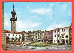 Znojmo-Náměstí Míru s radnicí