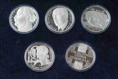 Sada 500Kč mincí 2012-2020 Proof