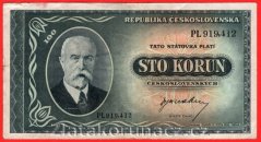 100 Kčs b.l. 1945 PL