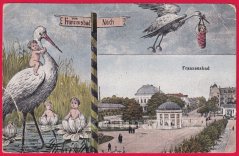 Františkovy Lázně - Čáp a děti