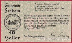Fraham - 10 haléřů - 1920