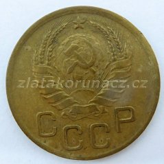 Rusko - 3 kopějka 1939